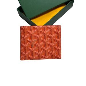 Goyard Orange Card Holder